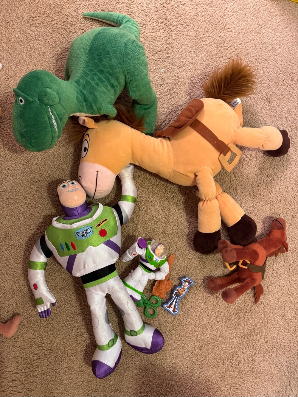 Toy Story Stuffie and Play doh Bundle